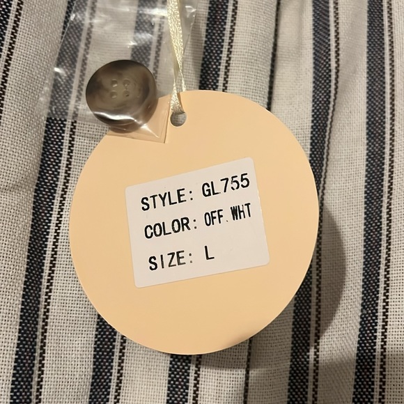 Cotton Blend Button Down Dress - Picture 6 of 6